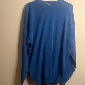North Winds Blue Wool Sweater XXLT